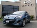 2010 Gunmetal Blue Mica Mazda MAZDA3 s Sport 4 Door  photo #1