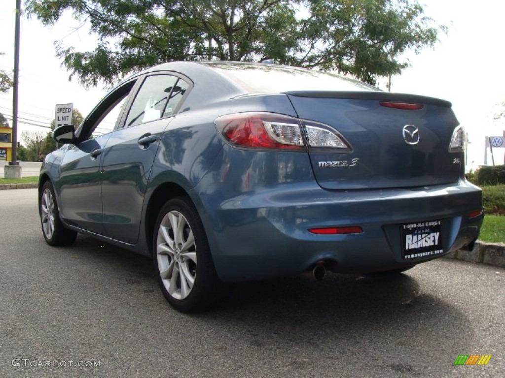 2010 MAZDA3 s Sport 4 Door - Gunmetal Blue Mica / Black photo #5