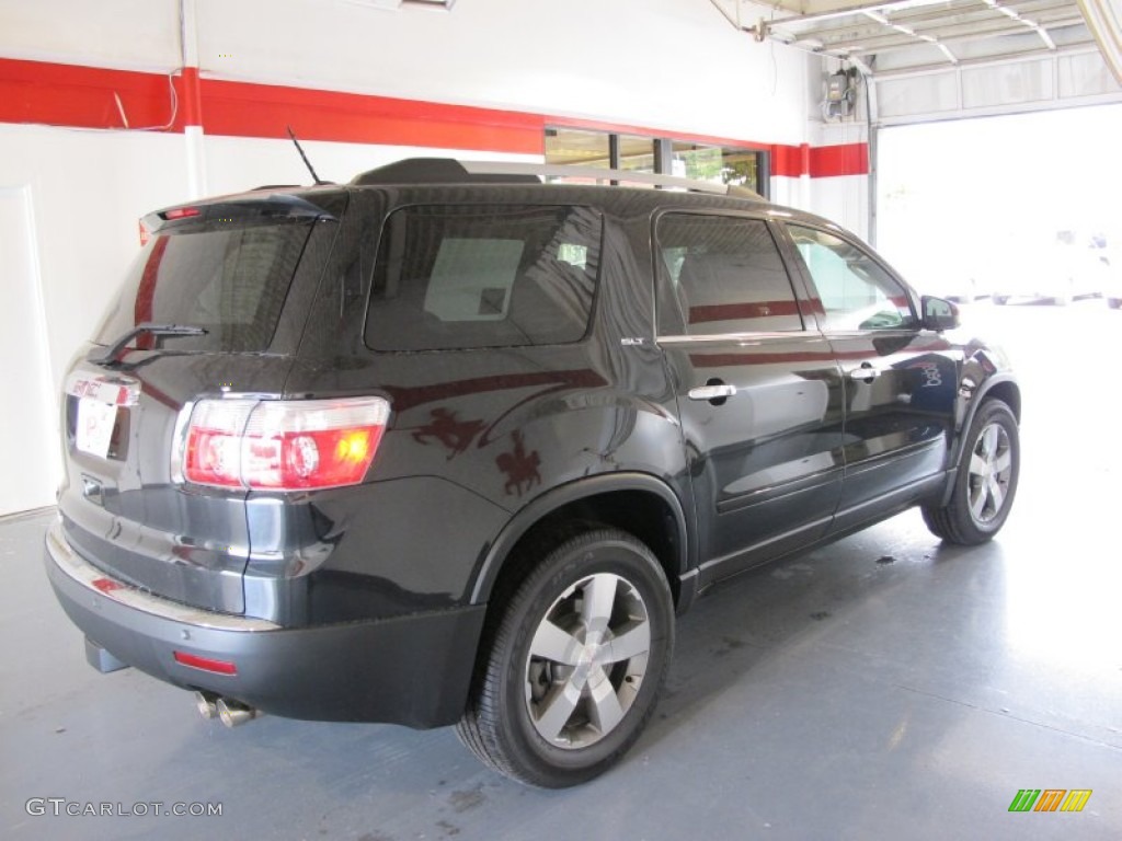 2012 Acadia SLT - Carbon Black Metallic / Cashmere photo #4