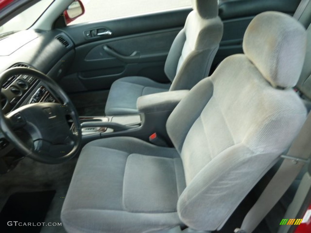 Gray Interior 1997 Honda Accord SE Coupe Photo #55433046