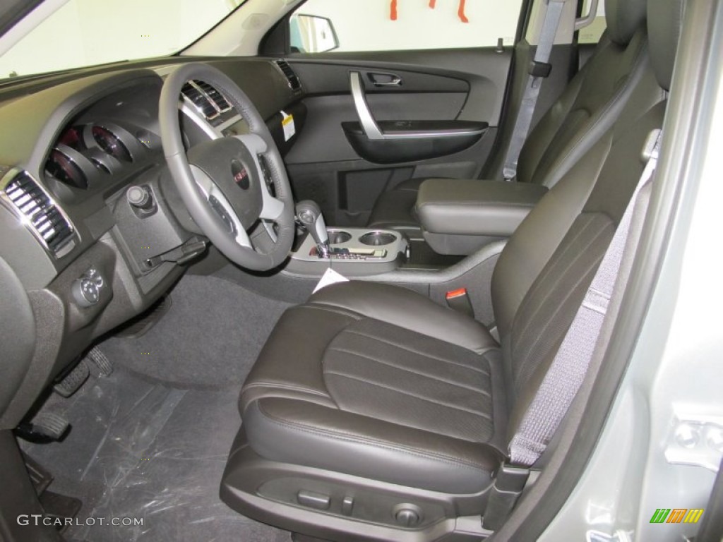 Ebony Interior 2012 GMC Acadia SLT Photo #55433103