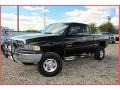 2001 Black Dodge Ram 2500 SLT Quad Cab 4x4  photo #1