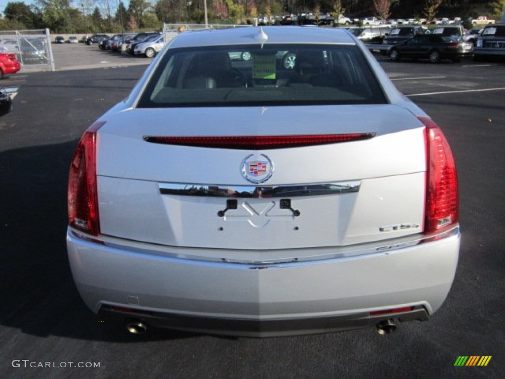 2009 CTS 4 AWD Sedan - Radiant Silver / Ebony photo #6