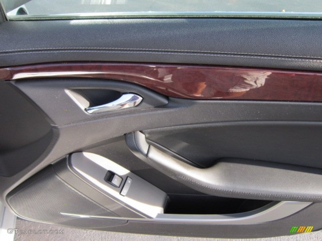 2009 CTS 4 AWD Sedan - Radiant Silver / Ebony photo #12