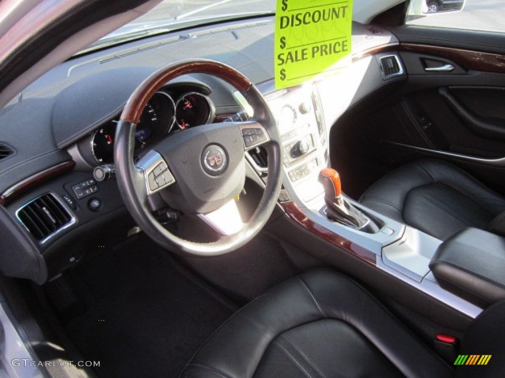 2009 CTS 4 AWD Sedan - Radiant Silver / Ebony photo #17