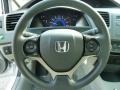 Gray Steering Wheel Photo for 2012 Honda Civic #55434603