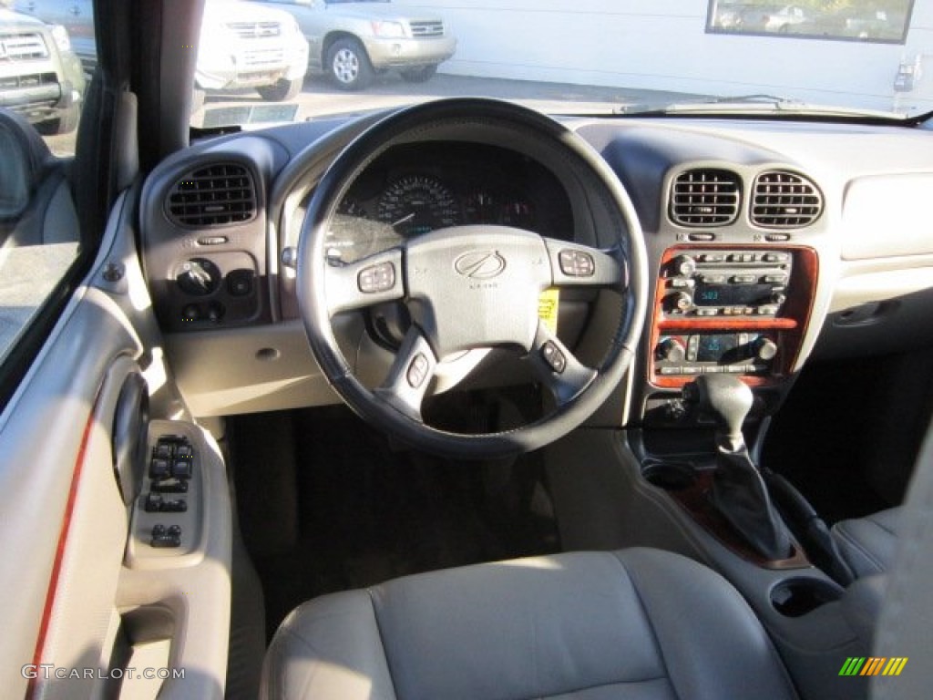 2002 Oldsmobile Bravada AWD Pewter Dashboard Photo #55434631