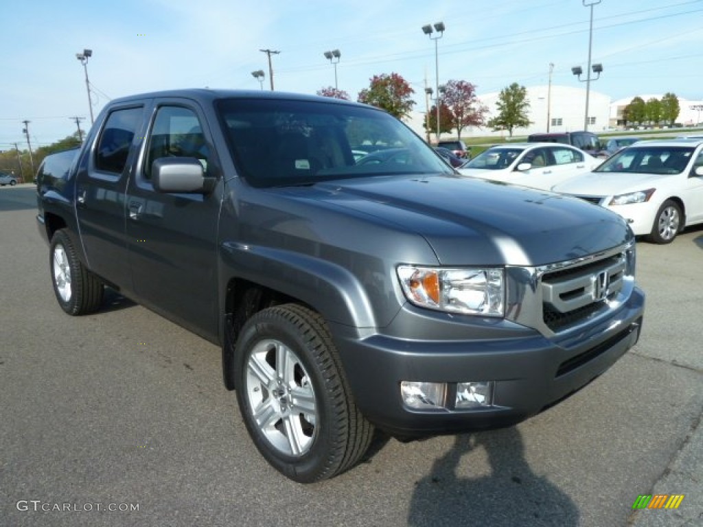 Polished Metal Metallic 2011 Honda Ridgeline RTL Exterior Photo #55434700