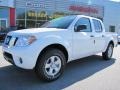 2012 Avalanche White Nissan Frontier SV Crew Cab  photo #1