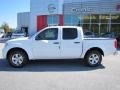 2012 Avalanche White Nissan Frontier SV Crew Cab  photo #2