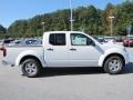 Avalanche White 2012 Nissan Frontier SV Crew Cab Exterior