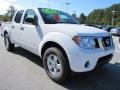 2012 Avalanche White Nissan Frontier SV Crew Cab  photo #7