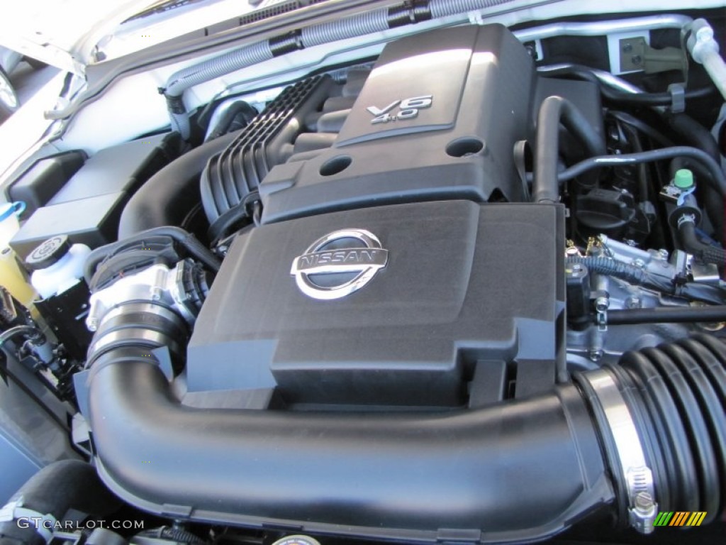 2012 Nissan Frontier SV Crew Cab 4.0 Liter DOHC 24-Valve CVTCS V6 Engine Photo #55435333