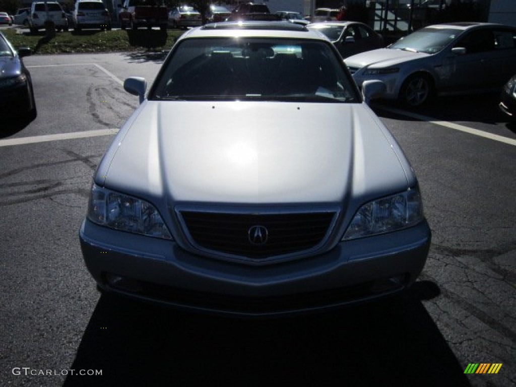 2002 RL 3.5 Sedan - Satin Silver / Ebony photo #2