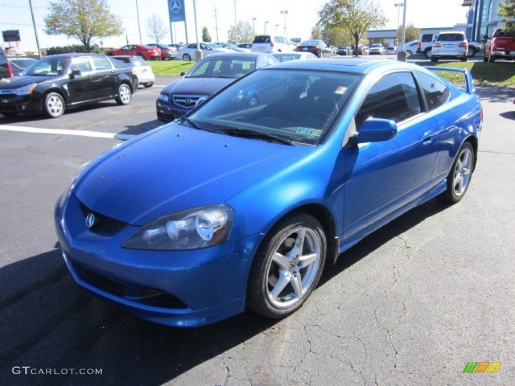 Vivid Blue Pearl 2006 Acura RSX Type S Sports Coupe Exterior Photo #55435632
