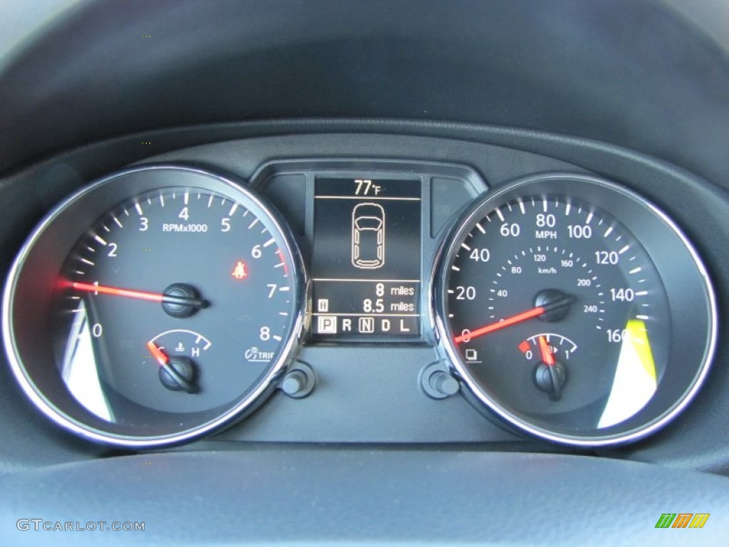 2012 Nissan Rogue S Special Edition Gauges Photo #55435656