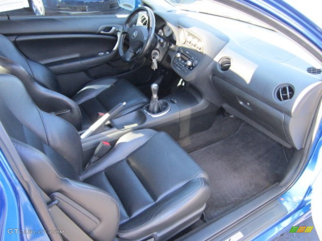 2006 RSX Type S Sports Coupe - Vivid Blue Pearl / Ebony photo #10