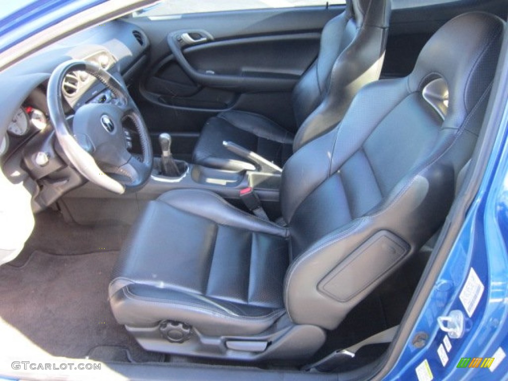 2006 RSX Type S Sports Coupe - Vivid Blue Pearl / Ebony photo #16