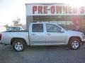 2011 Pure Silver Metallic GMC Canyon SLE Crew Cab  photo #8