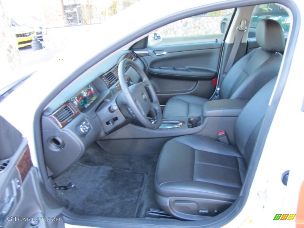 Ebony Interior 2012 Chevrolet Impala LTZ Photo #55436520