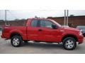 Bright Red - F150 STX SuperCab 4x4 Photo No. 9