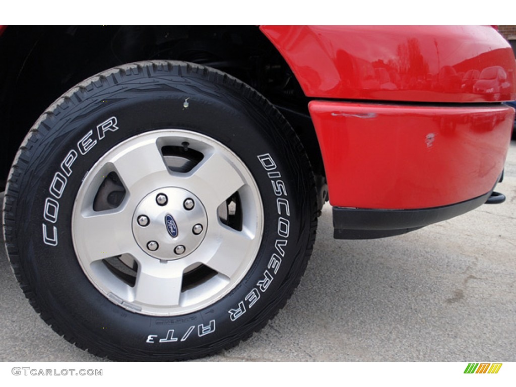 2006 F150 STX SuperCab 4x4 - Bright Red / Medium/Dark Flint photo #20