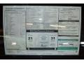 2012 BMW 5 Series 535i Sedan Window Sticker