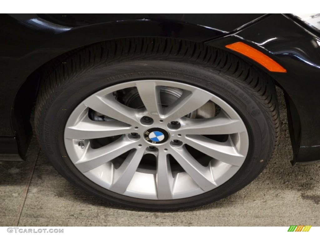 2011 3 Series 328i Sedan - Jet Black / Black Dakota Leather photo #2