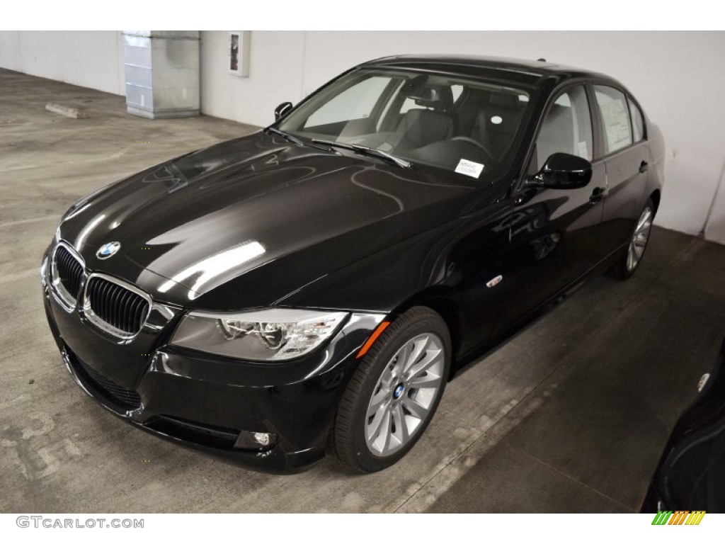 2011 3 Series 328i Sedan - Jet Black / Black Dakota Leather photo #4