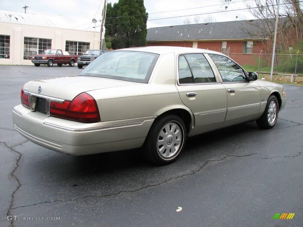 2003 Grand Marquis LS - Gold Ash Metallic / Medium Parchment photo #8