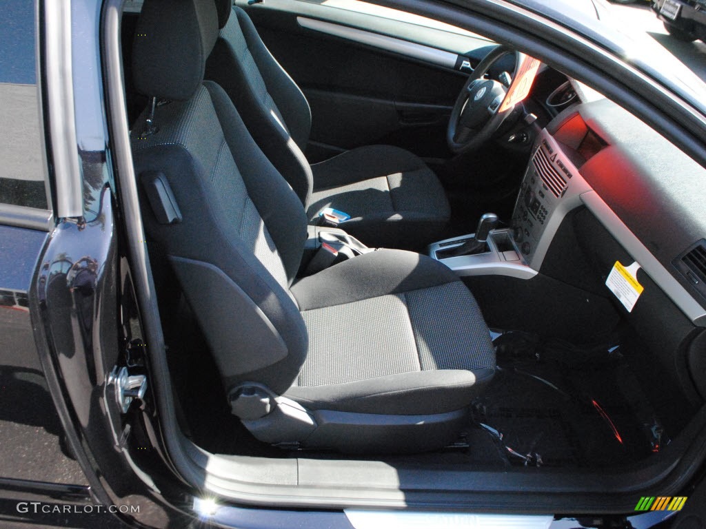 2008 Astra XR Coupe - Black Sapphire / Charcoal photo #4