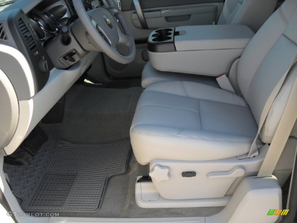 2012 Silverado 1500 LT Extended Cab 4x4 - Blue Granite Metallic / Light Titanium/Dark Titanium photo #7