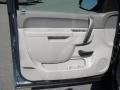 Light Titanium/Dark Titanium 2012 Chevrolet Silverado 1500 LT Extended Cab 4x4 Door Panel