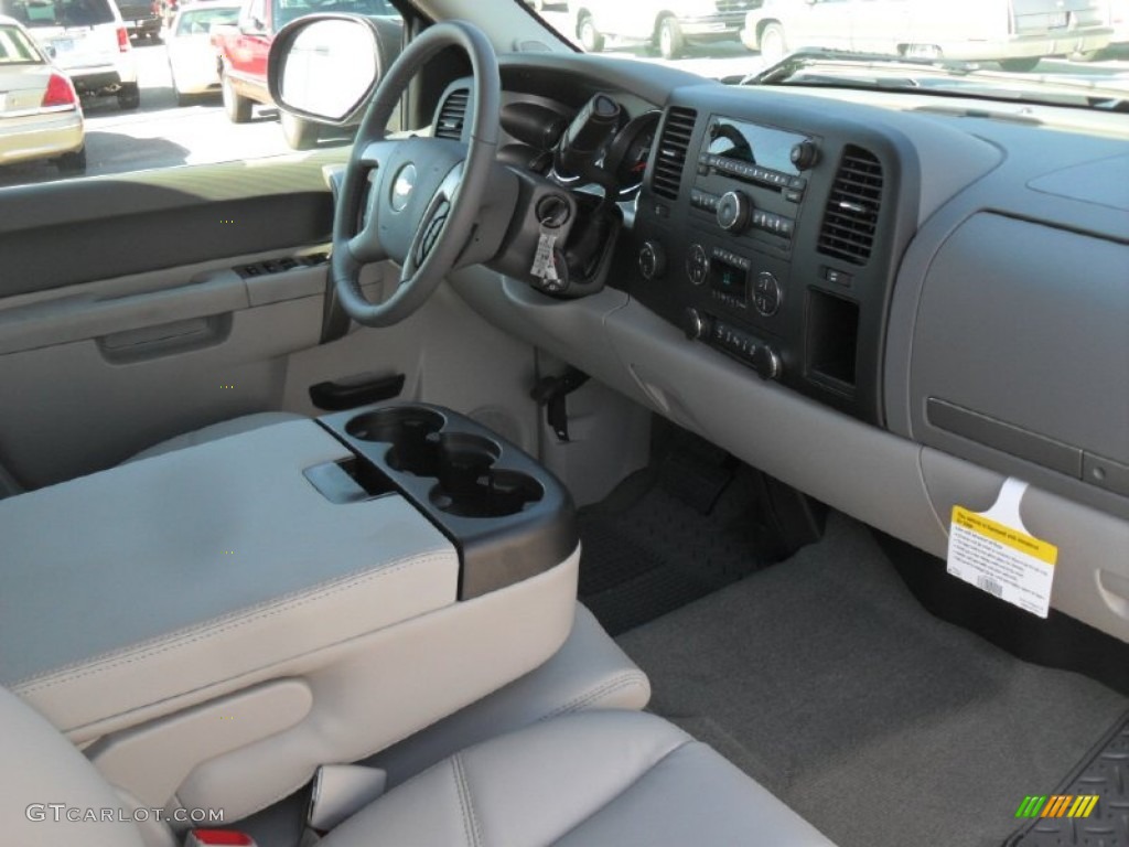 2012 Silverado 1500 LT Extended Cab 4x4 - Blue Granite Metallic / Light Titanium/Dark Titanium photo #18