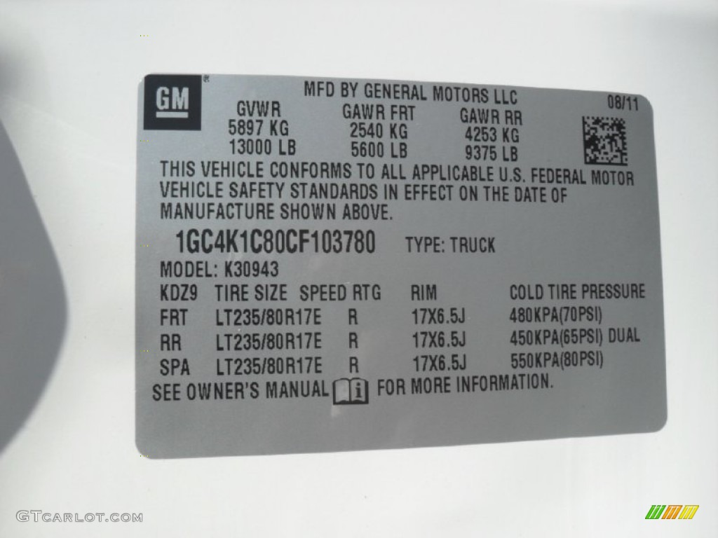 2012 Silverado 3500HD LTZ Crew Cab 4x4 Dually - Summit White / Dark Cashmere/Light Cashmere photo #6