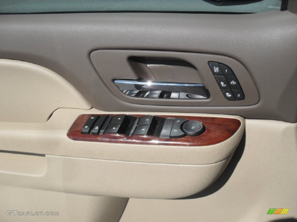 2012 Silverado 3500HD LTZ Crew Cab 4x4 Dually - Summit White / Dark Cashmere/Light Cashmere photo #9