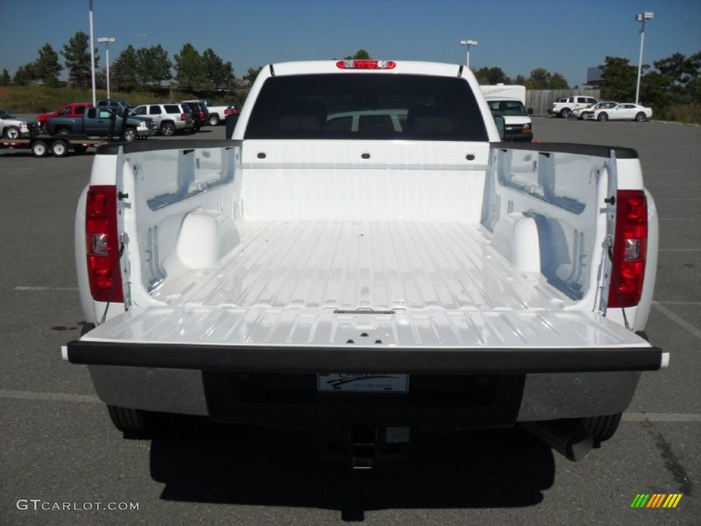 2012 Silverado 3500HD LTZ Crew Cab 4x4 Dually - Summit White / Dark Cashmere/Light Cashmere photo #17