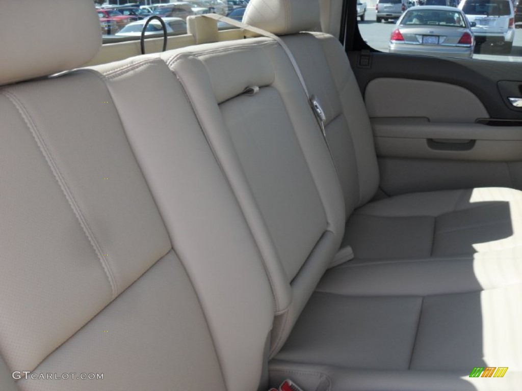 2012 Silverado 3500HD LTZ Crew Cab 4x4 Dually - Summit White / Dark Cashmere/Light Cashmere photo #18