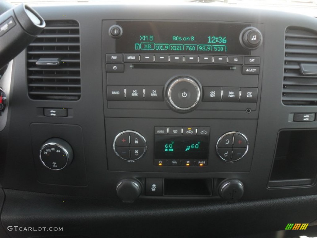 2012 Silverado 1500 LT Crew Cab 4x4 - Blue Granite Metallic / Ebony photo #10