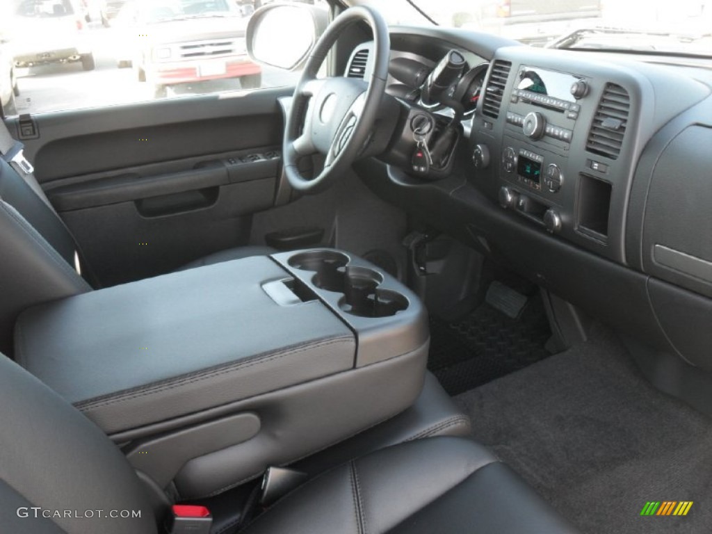 2012 Silverado 1500 LT Crew Cab 4x4 - Blue Granite Metallic / Ebony photo #20