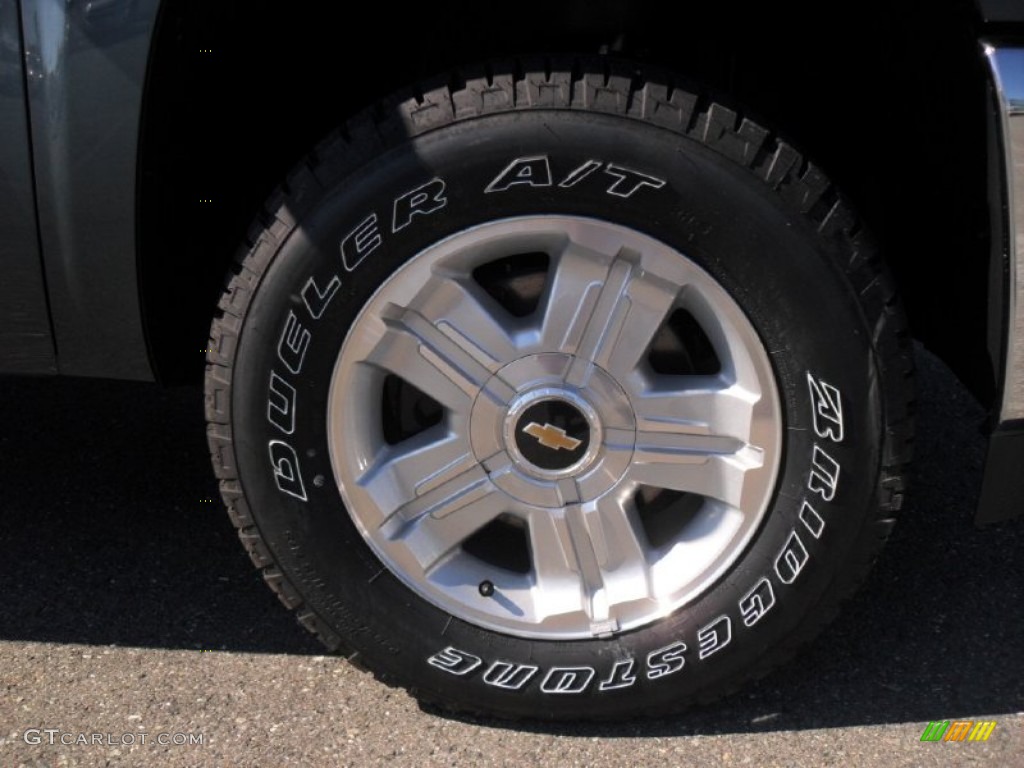 2012 Chevrolet Silverado 1500 LT Crew Cab 4x4 Wheel Photo #55441470