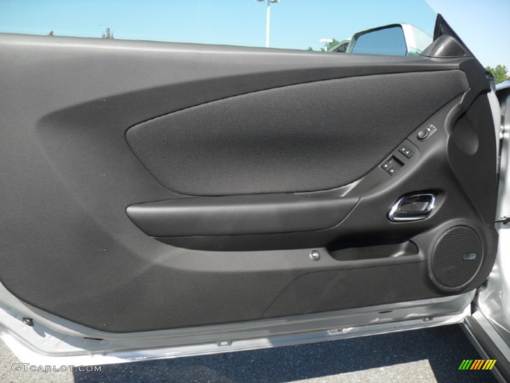 2012 Camaro LT Coupe - Silver Ice Metallic / Black photo #8