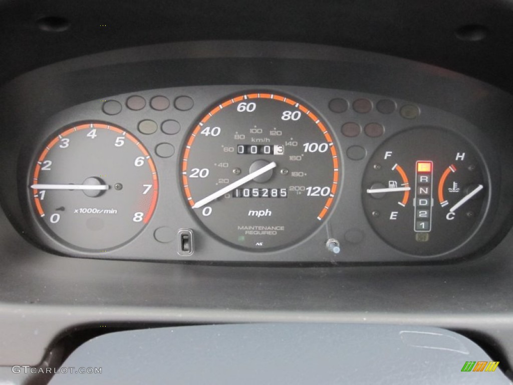 2001 Honda CR-V LX 4WD Gauges Photo #55442266