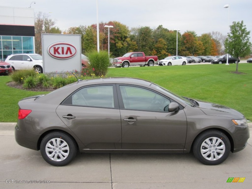 Metal Bronze 2012 Kia Forte EX Exterior Photo #55442440