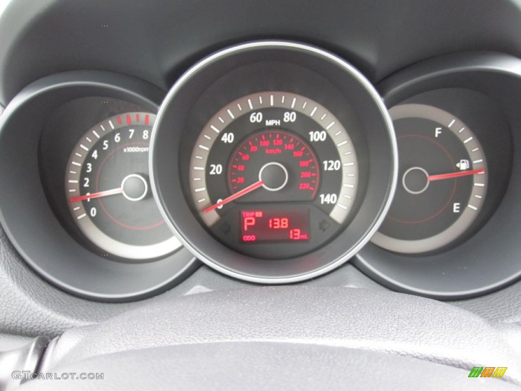 2012 Kia Forte EX Gauges Photo #55442476