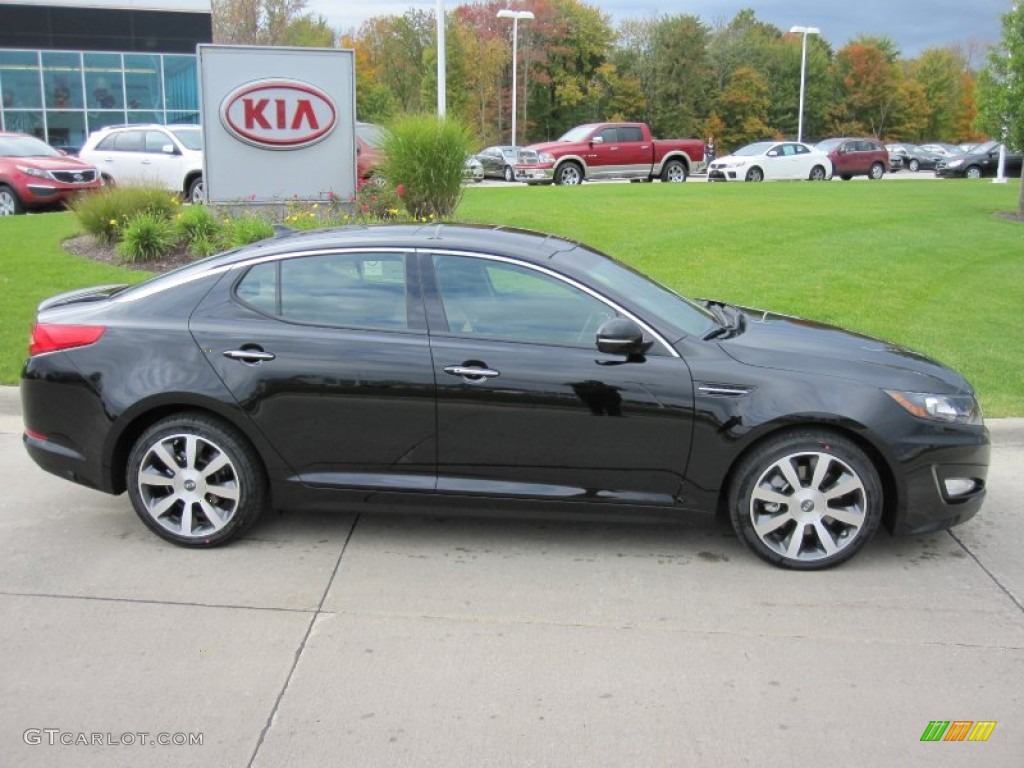 Ebony Black 2012 Kia Optima SX Exterior Photo #55442560