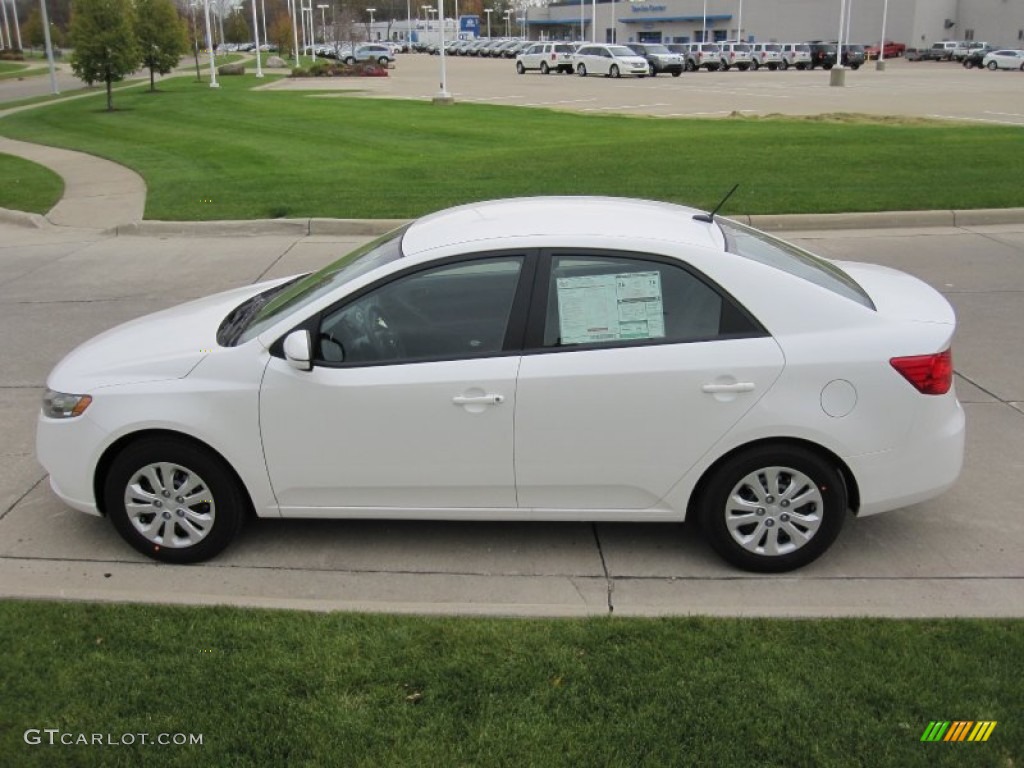 Snow White Pearl 2012 Kia Forte EX Exterior Photo #55442635