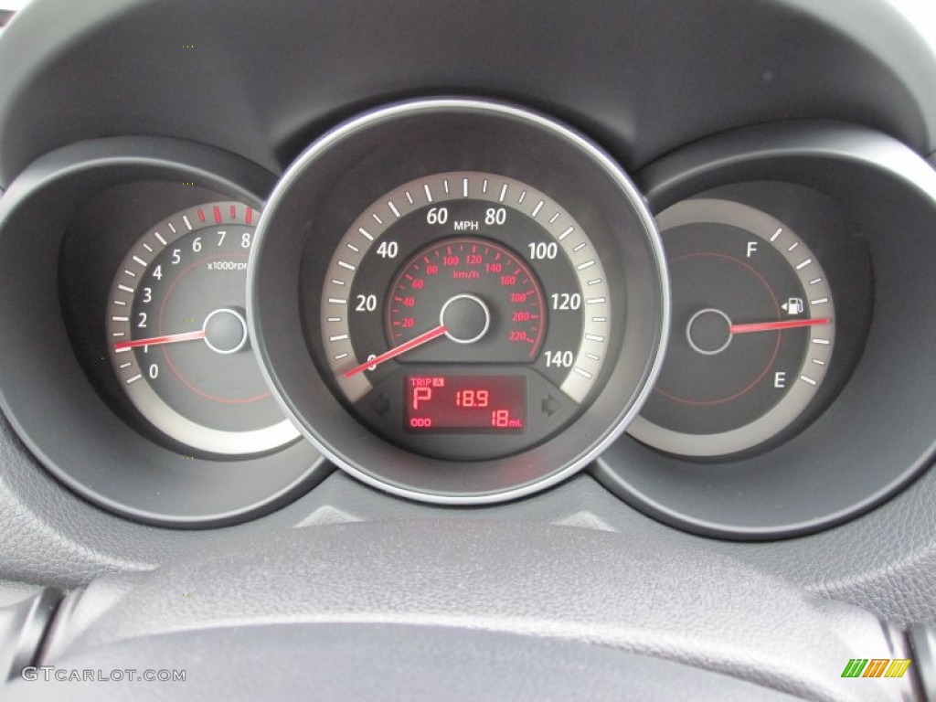 2012 Kia Forte EX Gauges Photo #55442647
