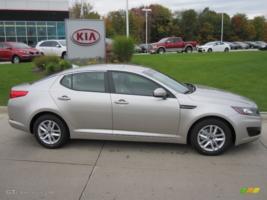 2011 Optima LX - Satin Metal / Beige photo #3