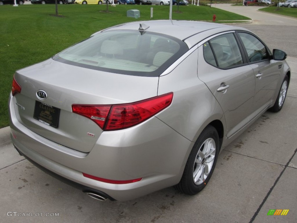 2011 Optima LX - Satin Metal / Beige photo #4